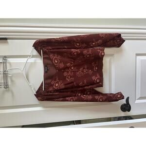 Madewell Women's Floral Long Sleeve Blouse, Size Small